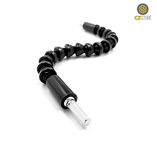 Drill Bit Extension |11.61", 0.25" Tip|✮Lifetime Guaranteed✮- Strong, Flexible Shaft Casing, Magnetic Hex Chuck Attachment, 360-Degree Rotation - Electric Cordless Screwdriver Accessories