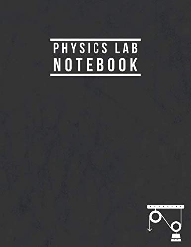 Physics Lab Notebook: Physics Laboratory Notebook Scientific Grid with Page Numbers and Table of Contents for Scientific Research and School | Lab notebook Grid | 100 Pages | Vintage Black
