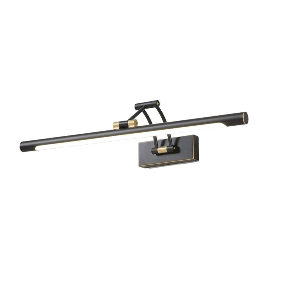 Lampada da Specchio Bagno Lampada da toeletta lineare moderna a tubo lungo LED Lampada da parete dimmerabile a 3 colori su specchio Luci for quadri cablate regolabili(58cm/22.83in)