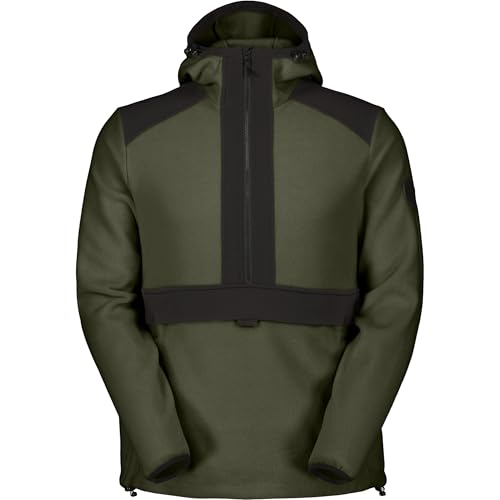 SellingPoint 1 Scott Giacca in pile originale da uomo, Douglas Green-Black, S, trasparente, S