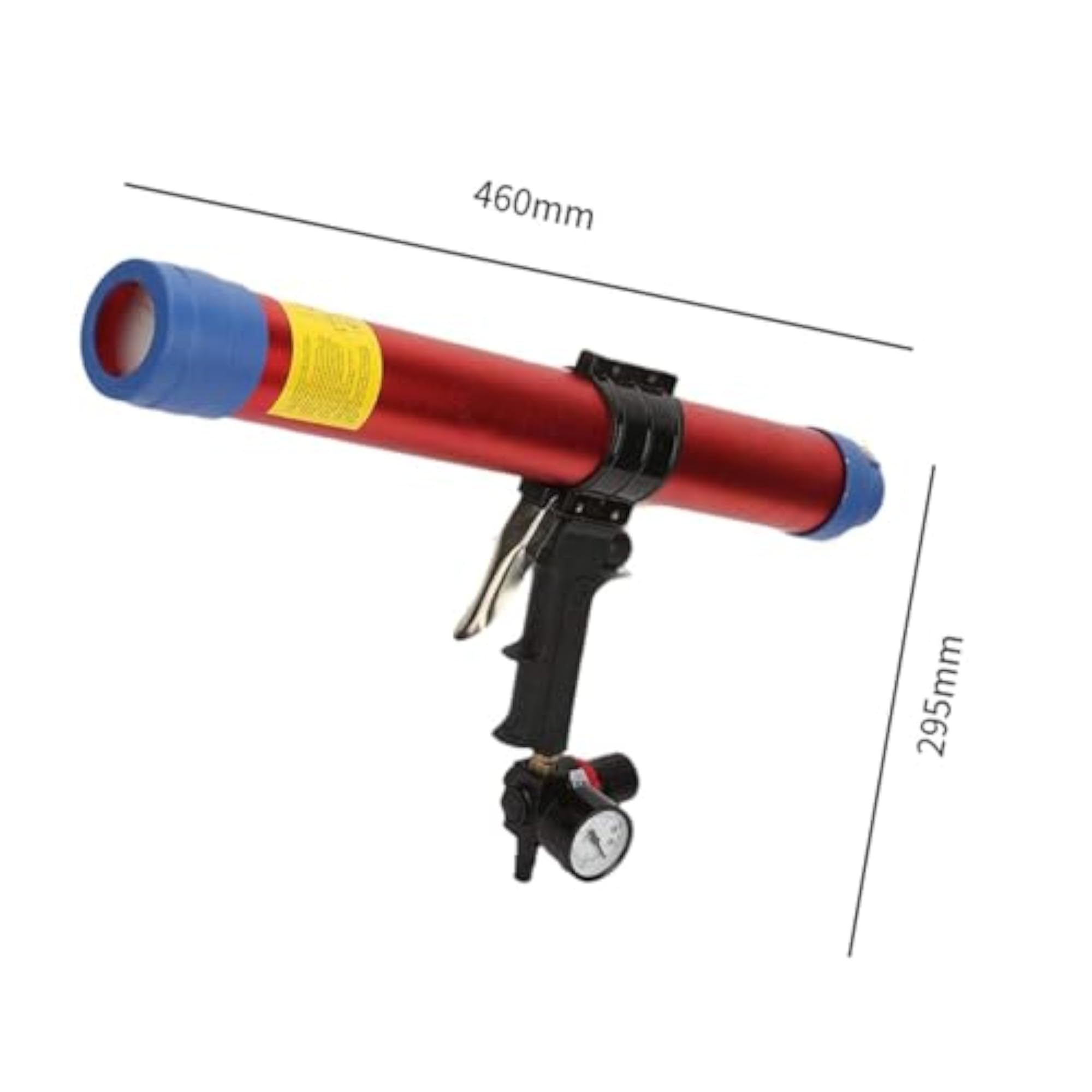 Adjustable Pneumatic Air Caulking Tool for Silicone Sealant