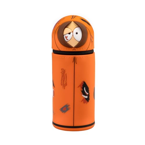Grupo Erik Estuche Silicona South Park Kenny - Estuche Escolar Extensible con Cremallera para niños y niñas | Potalápices Vertical pequeño Práctico, Material Escolar para la Vuelta al Cole