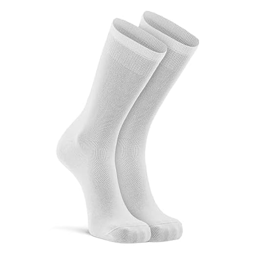 FoxRiver Wick Dry Coolmax Crew Liner Socks Ultra Lightweight Unisex Sock Liners for Menand Women with Moisture Wicking Fabric - White - Small, (4321)
