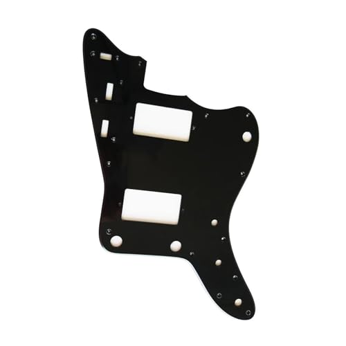 GLM^[̃sbNK[h Guitar pickgaurd - For Guitar Pickguard with PAF 1 Ply Black