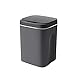 Odoukey Trash Can Smart Sensor Pattumiera Elettrico Touchless Bin Mute Automatico con la Copertura per Uso Domestico Cucina Camera Bagno 16L Grigio Tipo di Batteria