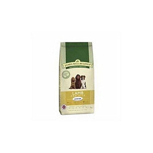 James Wellbeloved Complete Junior Dog Food with Lamb & Rice (2kg) (Pack of 4)