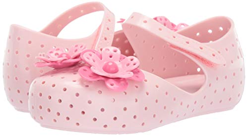 Mini Melissa Girls' Mini Furadinha Xii Mary Jane Flat, Lt Pink, 5 Medium Us Toddler #TOP6