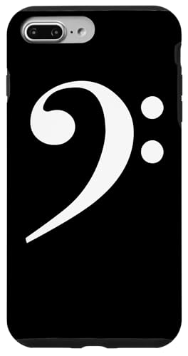Carcasa para iPhone 7 Plus/8 Plus Music Bass Clef Musician Bass Players