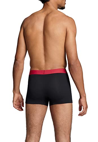 Levi's Herren Trunk Underwear, Black/Red, XL – Ansicht 4