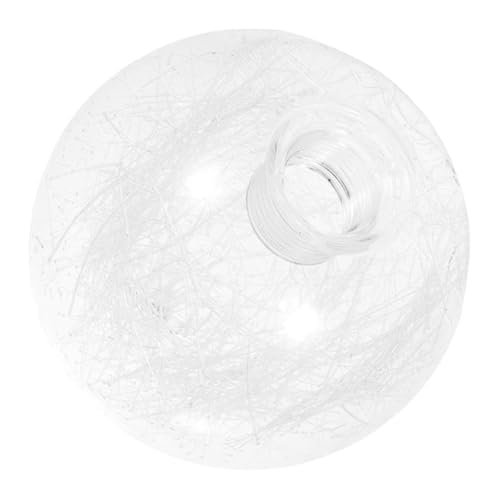 Abat-Jour Boule Ronde En Verre, Abat-Jour Globe En Verre de Remplacement, Plafonnier Décoratif, Couvercle de Lampe Rond, Décoration D'intérieur, Base G9,...
