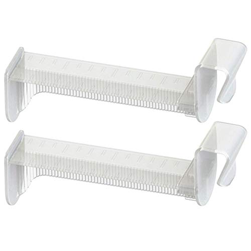 Toilet Tank Brace Stop Disastrous Leaks-1 Pack of 2 Braces, White