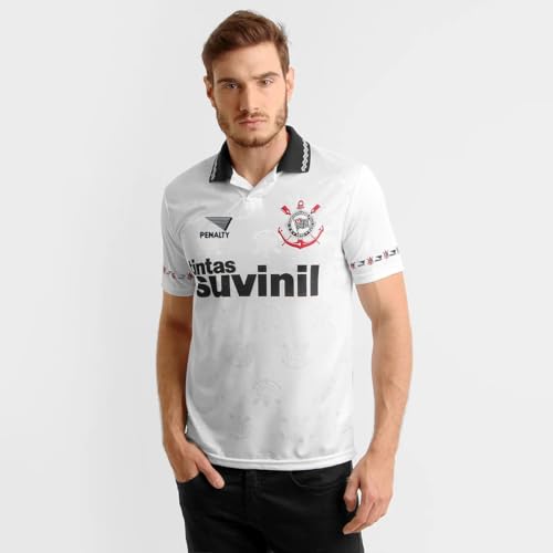 Camisa Corinthians Retrô 1995 (Branco, G)