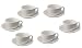 Produktbild Milchkaffeetasse Italia inklusive Untertasse - 6er Pack