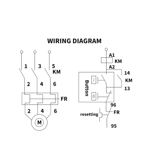Interrupteur de démarrage moteur QCX2 32A boîtier LE1 D32 380V - 6