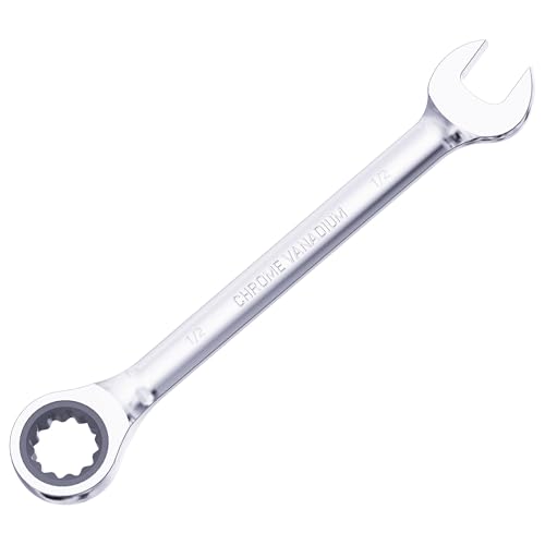 Image of 1 /2 Inch Ratcheting Combination Wrench SAE