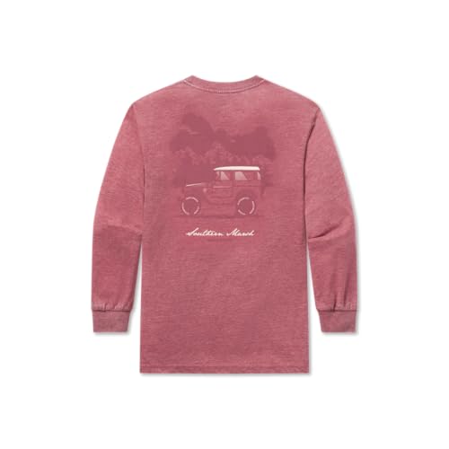 Southern Marsh Youth’s SEAWASH Offroad T-Shirt – Long Sleeve Casual Graphic Tee