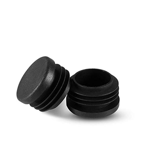 MELIFE 1 1/4 Inch Round Plastic Plug, Non-slip Chair Caps Tubing End Cap, Durable Chairs Glide.(1.25