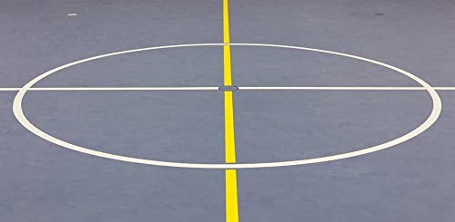 AIPL Floor Marking Vinyl Tape for Athletics and Social Distancing Floor Marking Tape 2" Inch X 25 Meter Strong & Best in Quality