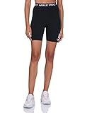 Sichtbarer, hohe Bund Nike Womens W Np 365 Short 7in Hi Rise, Black/White, S