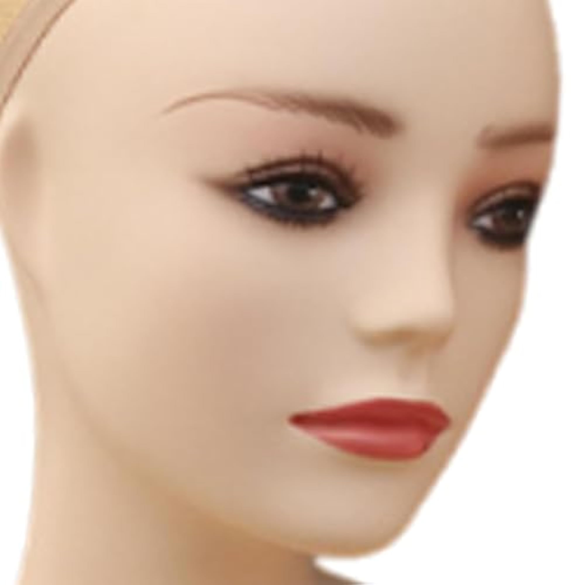 Realistic Mannequin Head Wig Display Model for Styling