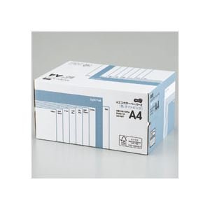 TANOSEE αエコカラーペーパーII A4 ライトピンク 業務用パック 1箱 (5000枚:500枚×10冊) ×10セット