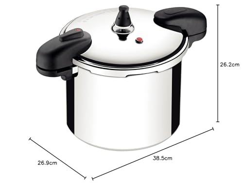 Panela Pressão 8L 24Cm Polida Valencia, Tramontina, 20563024, Polida, 24 cm