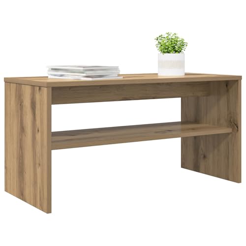 vidaXL TV-Schränk Artisan-Eiche 80 x 35 x 40 cm Holzwerkstoff, Moderner rechteckiger Lowboard-Möbel, langlebige Medienlagerungseinheit, funktionaler Wohnzimmerschrank, minimalistischer TV-Schrank
