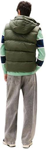 Chaleco Tommy Jeans Essential Down Hombre de Plumas Azul Marino 2