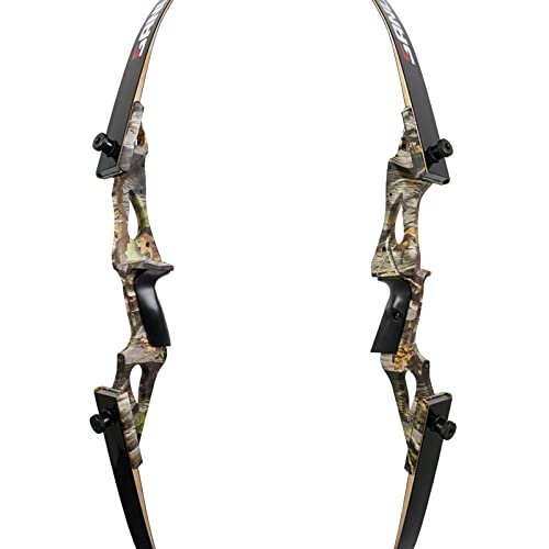Drake Parrot - 58 Zoll - 30-60 lbs - Take Down Recurvebogen (35 lbs, Farbe: Muddy Vista Camo)