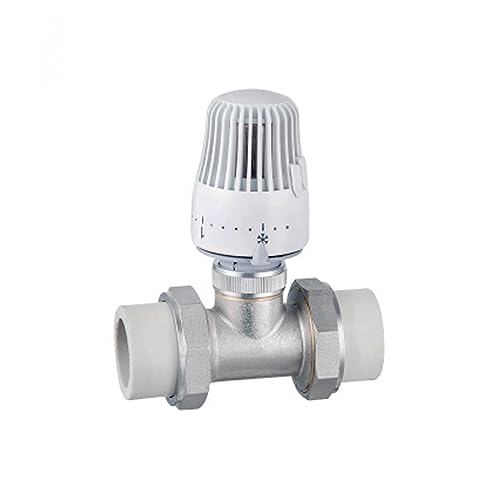 Válvula termostática PPR de latón 1" para control de temperatura 2