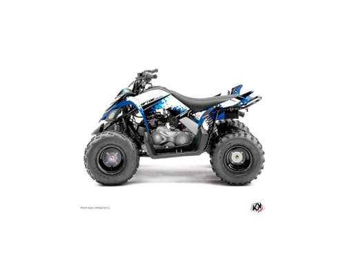Kit Déco Quad Hangtown Yamaha 90 Raptor Anti-Rayures Bleu 2009-2023