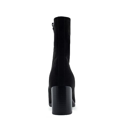 Aerosoles MILEY Mid Calf Boot, Black Stretch thumb #2