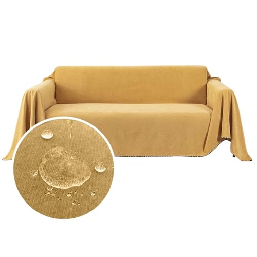 Funda de sofá impermeable y protectora para mantener tu salón impecable contra el polvo 2
