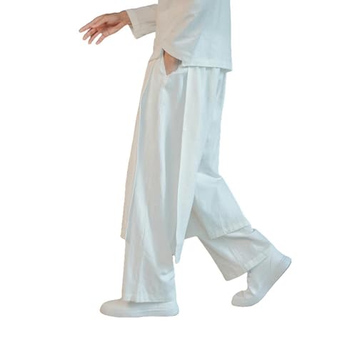 Pantalon chinois coton lin ample homme pour oublier l'inconfort des vêtements serrés