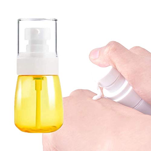 Preisvergleich Produktbild KANKOO Pump Bottle Lotion Pumpflasche Leer nachfüllbar Makeup Shampoo Gesichtsreiniger Kosmetische Pumpflasche Nachfüllpumpenlotion leeren Yelllow