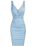 GRACE KARIN schwarz Kleid Elegante Kleider Business festkleid Damen Rockabilly Kleid CL1059-2 XL