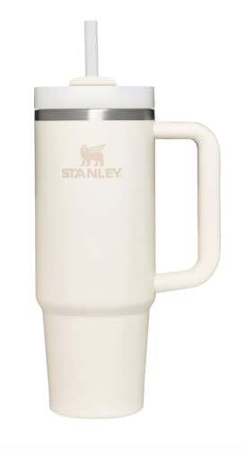 STANLEY The Quencher H2.0 Flowstate Tumbler | 30 OZ Cream, Off-Wh...