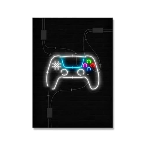 Décoration murale salle de jeux affiche abstraite KEBIA lot de 2