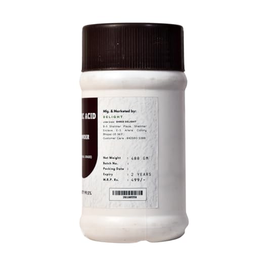 Image of Boric Acid Powder (400GM) - Carrom Board Powder, Natural Pest Control, Rice Preservation, Cleaning Agent for Home, Kitchen, Bathroom - Cockroach, Ant, Termite, Insect Control, Woodworm & Mold Removal