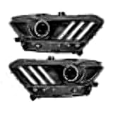 ORACLE LIGHTING Dynamic ColorSHIFT RGB+A LED Pre-Assembled Headlight // Black Edition | '15 – '17...