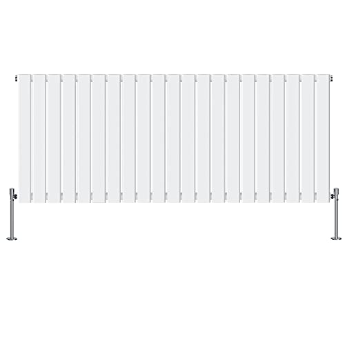 Radiateur moderne blanc 600 x 1428 mm de style vertical pour chauffage central - 3