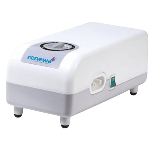 RENEWA Anti Decubitus Bubble Air Mattress for Patients with Pump | Anti Bedsore Air Mattress, Inflatable Air Bed for Patients | Helps in Prevention of Bed Sores,Brown