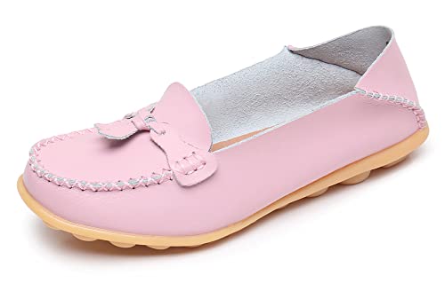 Image of VenusCelia Women's Decoration Comfy Walking Flat Loafer
