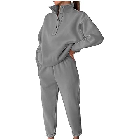 HAOLEI Women's Fleece Lined Tracksuit Set Cover