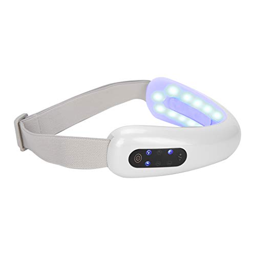 Masajeador facial, dispositivo de estiramiento facial Reductor de mentón doble inteligente eléctrico para reafirmar el estiramiento facial