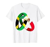 Jamaica Flag Mexico Grown Ring Marriage Wedding T-Shirt