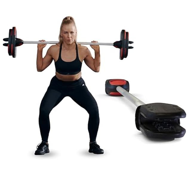 Les Mills? SMARTBAR? Exercise Barbell for Total Body Workouts, For Use With Free Weights, Home Gym Equipment - Weight Plates Sold Separately