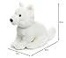 Uni-Toys - Weißer Schweizer Schäferhund Welpe, sitzend (ohne Leine) - 26 cm (Höhe) - Plüsch-Hund, Berger Blanc Suisse - Plüschtier, Kuscheltier
