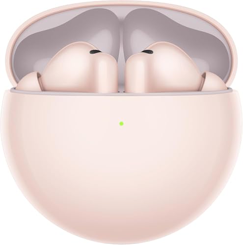HUAWEI FreeBuds 7i Wireless Earbuds, Intelligent Active Noise Cancellation 4.0, Unlimited Spatial Audio, iOS and Android, Stable Clear Calls, 4 Ear Tips for Comfitable fit, Fast Charging, Pink