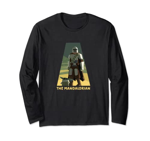 T-shirt Grogu Star Wars Disney+ cadeau idéal manches longues Mandalorian